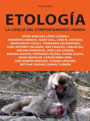 cover image of Etología